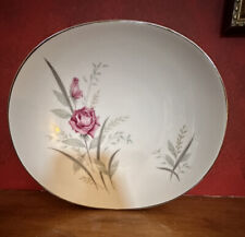 Roberts China Windsor Rose Ceramic Serving Dish Bowl Japan Vintage
