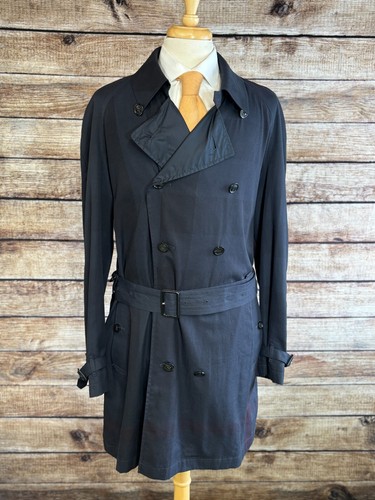Trench cappotto Burberry Brit Nova a quadri a quadri taglia XL