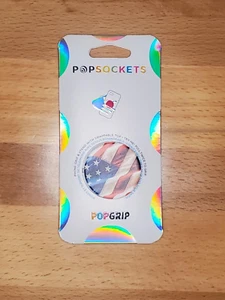 PopSockets Popgrip American Flag Oh Say Can you See Grip Stand Swappable Top - Picture 1 of 1