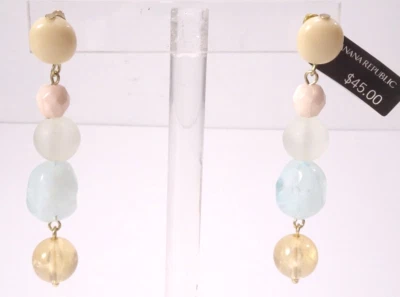 Pendientes colgantes Banana Republic para mujer algodón caramelo cascada nuevos con etiquetas 45,00 Foto 1 de 4