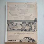 1952 Chrysler Plymouth  - Vintage Advertisement Car Print Ad 