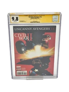 Uncanny Avengers #14 CGC 9.8 Signed Ryan Stegman (Marvel Comics November 2016) - Picture 1 of 3