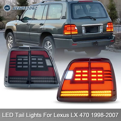 Luces traseras LED HCmotion para Lexus LX470 1998-2007 montaje animación secuencial Foto 1 de 4