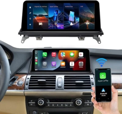 Für BMW X5 E70 X6 E71 CCC 2007-2010 10.2'' Android Auto CarPlay Auto TouchScreen - Bild 1 von 4