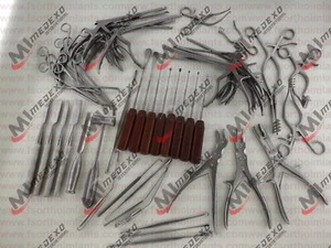 Laminectomy Complete Instrument Set Of 47 Pcs Spine Orthopedic Instruments - Picture 1 of 11