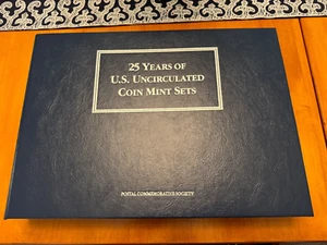 25 Years of U.S. UNC Coin MINT SETS, Postal Commemorative Society, 1965-1989!!! - Picture 1 of 15