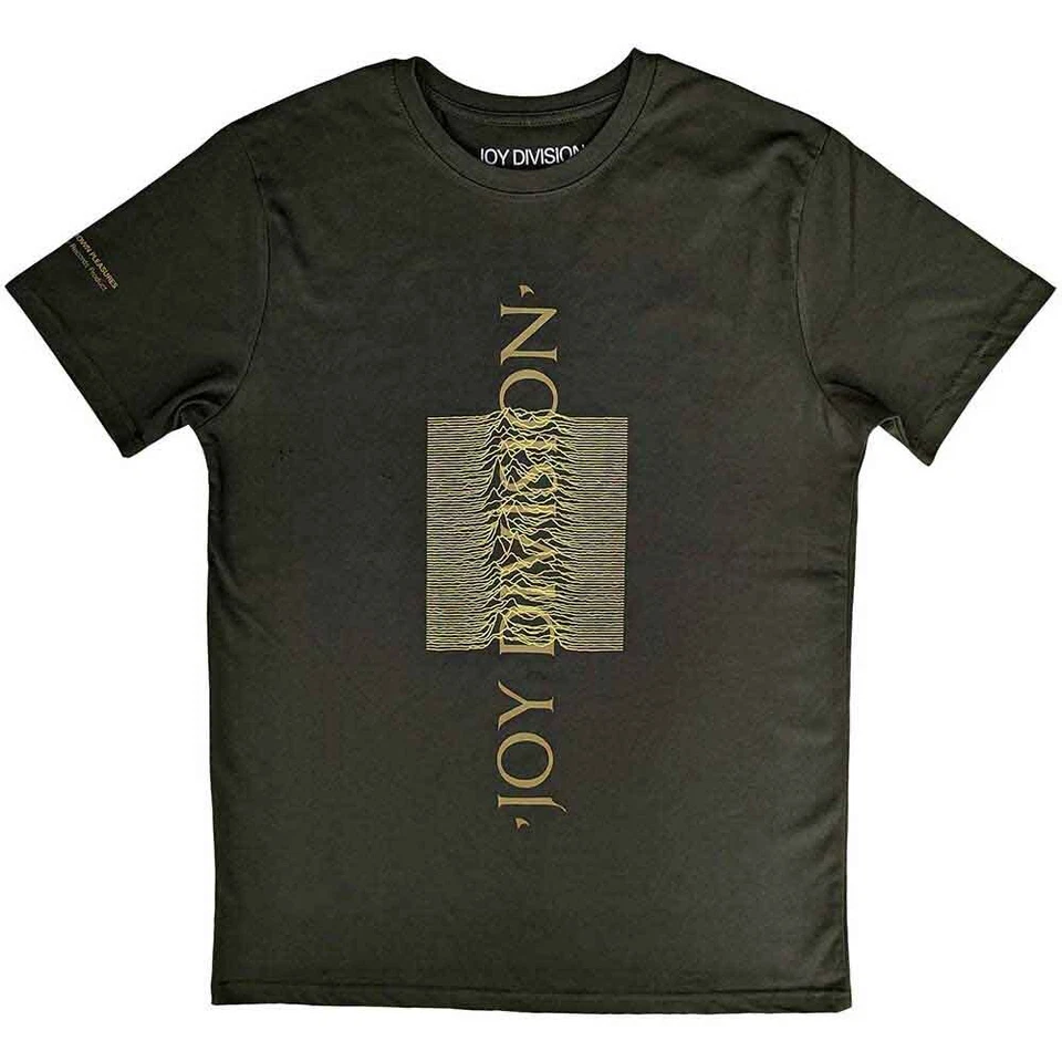 Joy Division Blended Pulse T-Shirt Green New - Image 1 of 1