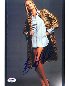 BRIDGET HALL CLASSIC AMERICAN SUPER-MODEL SIGNED PHOTO PSA - Bild 1 von 2