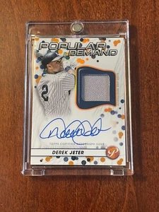 Parche naranja automático Topps Pristine Derek Jeter Popular Demanda 2023/25 Yankees - Imagen 1 de 2