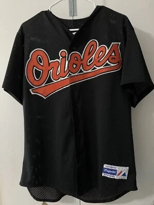 Camiseta Masculina Vintage - Baltimore Orioles - Cal Ripken Jr - Botão para Cima Grande LEIA - Imagem 1 de 4