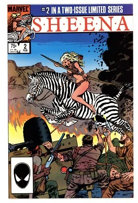 Sheena #2 NM 9.4 1984 Gray Morrow Cover - Image 1 of 2