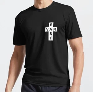 MOST POPULAR East Van - Camiseta Activa Cruz Blanca Divertida Humor Parodia - Imagen 1 de 3