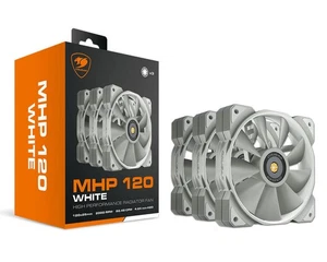 COUGAR Gaming FAN MHP 120 Kit 3 Ventole 120mm Bianche PWM Cuscinetto Idraulico - Afbeelding 1 van 1