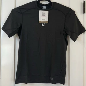 Massif Mens Tee T Shirt BLACK S Cool Knit Crew FR SS Military Police Combat - Picture 1 of 13