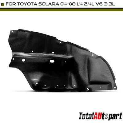 Engine Splash Shield for Toyota Solara 2004-2008 L4 2.4L V6 3.3L Driver Lower - Image 1 of 4