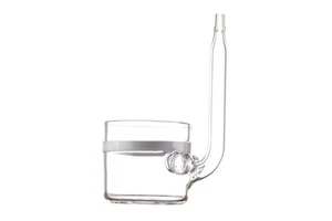 Diffusore di CO2 in vetro a fondo piatto - Grande per acquari fino a 250L - Foto 1 di 2