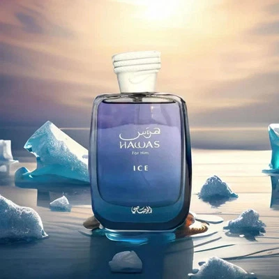 RASASI HAWAS “ICE” EAU DE PARFUM FOR MEN-100ml