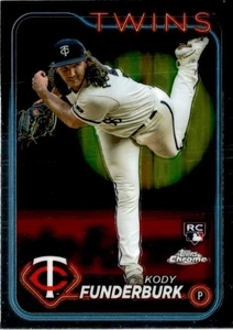 Tarjeta de béisbol Kody Funderburk Topps cromada 2024 - Imagen 1 de 1