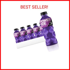 POWERADE Sports Drink Grape, 20 Ounce (Pack of 24) - Picture 1 of 2