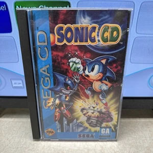 Sega CD Sonic CD SIN JUEGO Manual y Estuche Solo - Imagen 1 de 6