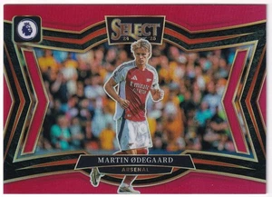 Panini Premier League Select 2024-25 Martin Odegaard Red Prizm - Bild 1 von 2