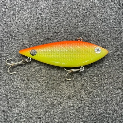 Cotton Cordell Rattlin' Hot Spot Salmon  Vintage Lipless Crankbait 4.25" 1.7oz - Image 1 of 4