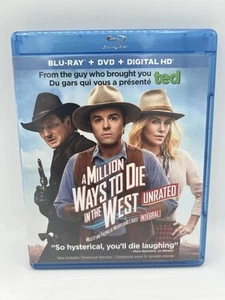 A Million Ways To Die In The West Unrated (Blu-Ray+DVD, 2014) No Slipcover - Bild 1 von 4