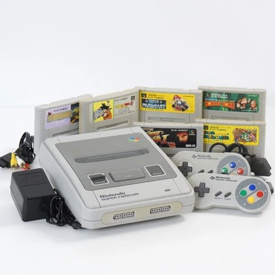 Super Famicom Console FREE Shipping SHVC-001 Nintendo Tested System wz Games 331 - Image 1 of 4