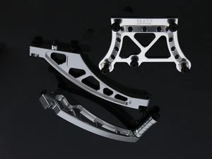 CNC Aluminium Top Plate + Front & Rear Chassis Brace für 1/5 RC LOSI DBXL-E 1.0 - Bild 1 von 3