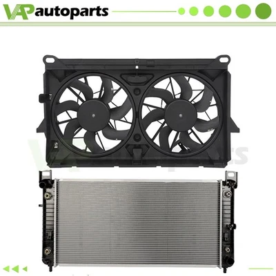 Engine Radiator and Cooling Fan Kit For Chevrolet Suburban 2500 Silverado 1500 - Image 1 of 4