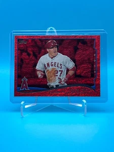 Mike Trout 2014 Topps Serie 2 2013 Baseball Highlights Zyklus Red Hot Foil #364 - Bild 1 von 2