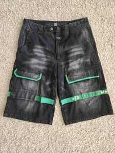 Vintage Marithe Francois Girbaud Shorts Herren Gr. 34 Shuttle Tape 90s Y2K Baggy Denim - Bild 1 von 7