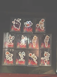 1996 Space Jam Sticker Upper Deck Cosmic Showdown Bugs Bunny 11 Total - Picture 1 of 2