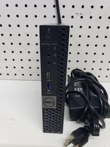 DELL OPTIPLEX 7050 Micro Intel(R) i7-7700T CPU @ 2.9GHz 16GB 512GB SS WIN11 Pro  - Picture 1 of 7