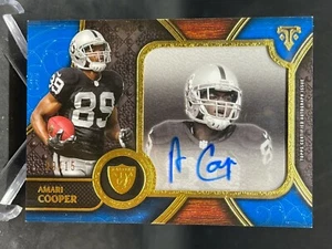 Amari Cooper 2015 Triple Threads Shadowbox Transparencies Auto Rc Cowboys #09/15 - Bild 1 von 11
