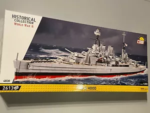COBI 4830 Matanero británico HMS HOOD escala 1:300 NUEVO 2613 componentes embalaje original - Imagen 1 de 7