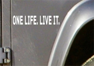 Adesivi Small One Life Live It x 2, 4x4, fuoristrada, adesivo, decalcomania - Foto 1 di 2