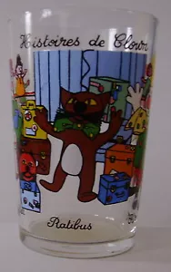 Verre à moutarde glass KIRI LE CLOWN. «Histoires de clown». ORTF. VM523 - Imagen 1 de 1