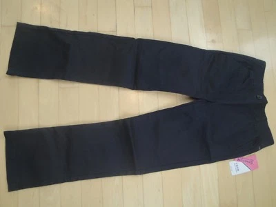 Izod  Girls Approved Schoolwear Knit Waist, Skinny Navy Pull On Bootcut Pants - Image 1 of 4