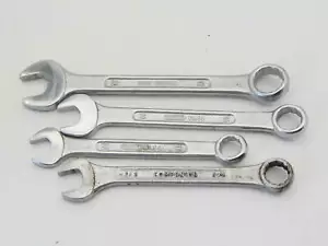 4 -Piece 12 Pt. COMBO Wrench Set Gedore & Companion Drop Forged India - Bild 1 von 6