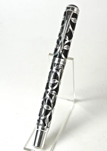 Luxus-Patronenfüller: "Carlo Cantinaro" Metallgehäuse, Iridium-Feder "F".  (K28) - Bild 1 von 17