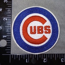 CHICAGO CUBS BASEBALL IRON ON PATCH 