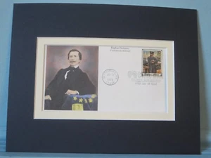 The CSS Alabama vs.the USS Kearsarge & First Day Cover for Raphael Semmes - Picture 1 of 1