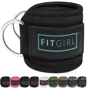 Ankle Strap for Cable Machines & Resistance Bands - Glute Workouts Mint - Picture 1 of 6
