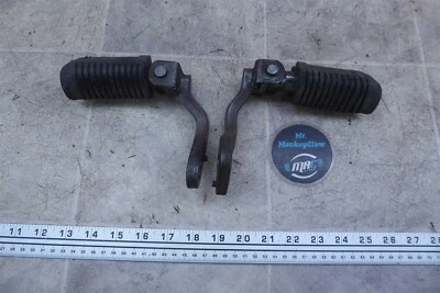 Yamaha SR185 1981 Exciter Y884) Juego de estriberas delanteras izquierda y derecha Foto 1 de 4