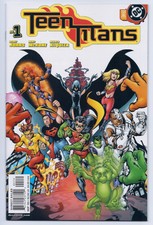 Teen Titans 1 2nd Print NM 9.4 Johns McKone 2003