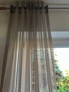 JAB ANSTOETZ 2 Stck Gardinen, 155cm breit x 270 cm lang, edelst! - Bild 1 von 10