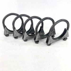 (5 pcs) 5" U-Bolt Clamp, Great for 5" O.D. Piping, Made of Mild Steel - Foto 1 di 10