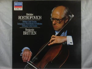 Britten/Schumann/Debussy - Rostropovich & Britten - Decca Jubilee 410 168-1 - Picture 1 of 5