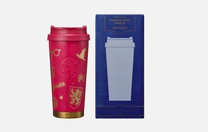 STARBUCKS Korea 2025 Harry Potter Hogwarts Gryffindor Dormitory Elma Tumbler16oz - Picture 1 of 3